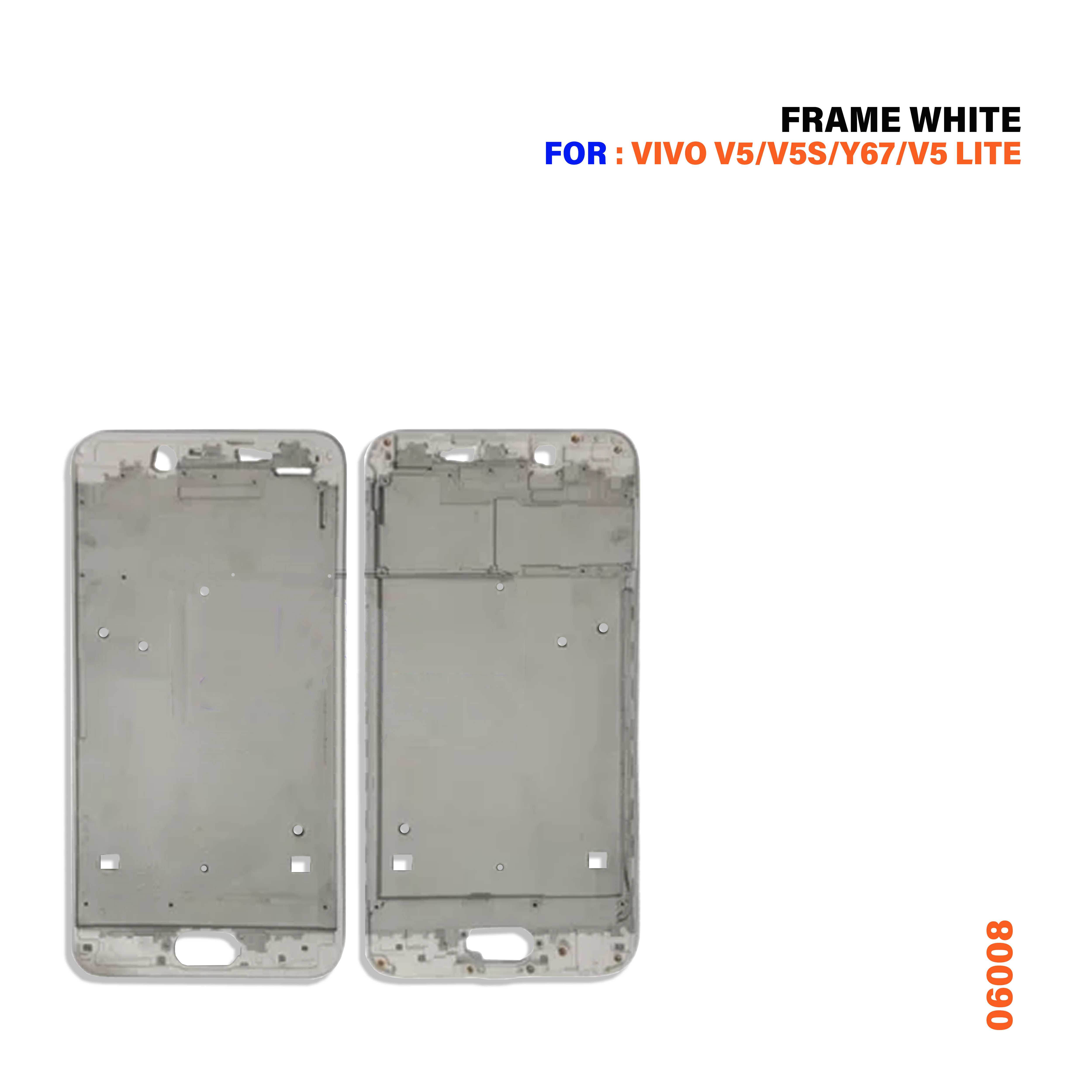 SPART'S FRAME VIVO V5/V5S/Y67/V5 LITE  WHITE