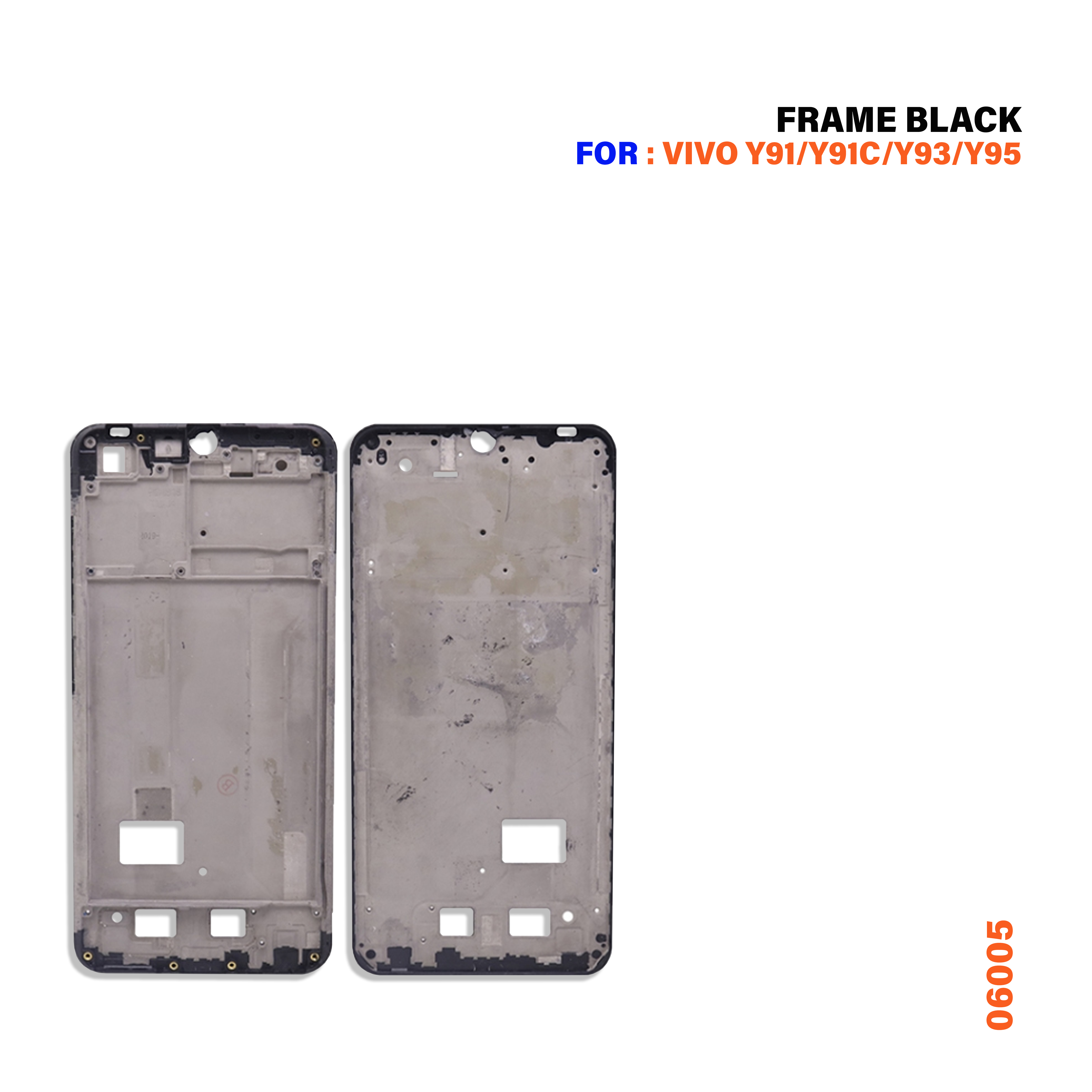 SPART'S FRAME VIVO Y91/Y91C/Y93/Y95 BLACK